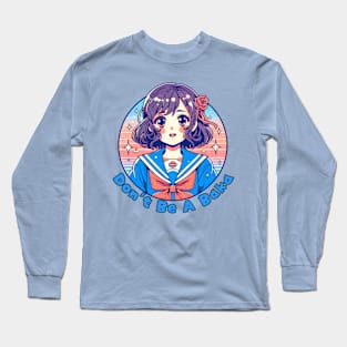 Japanese Anime baka idiot Long Sleeve T-Shirt